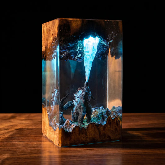 Eli's Godzilla Lamp
